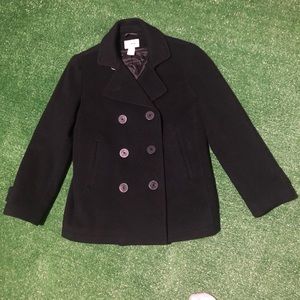 L.L Bean Wool coat women size 4